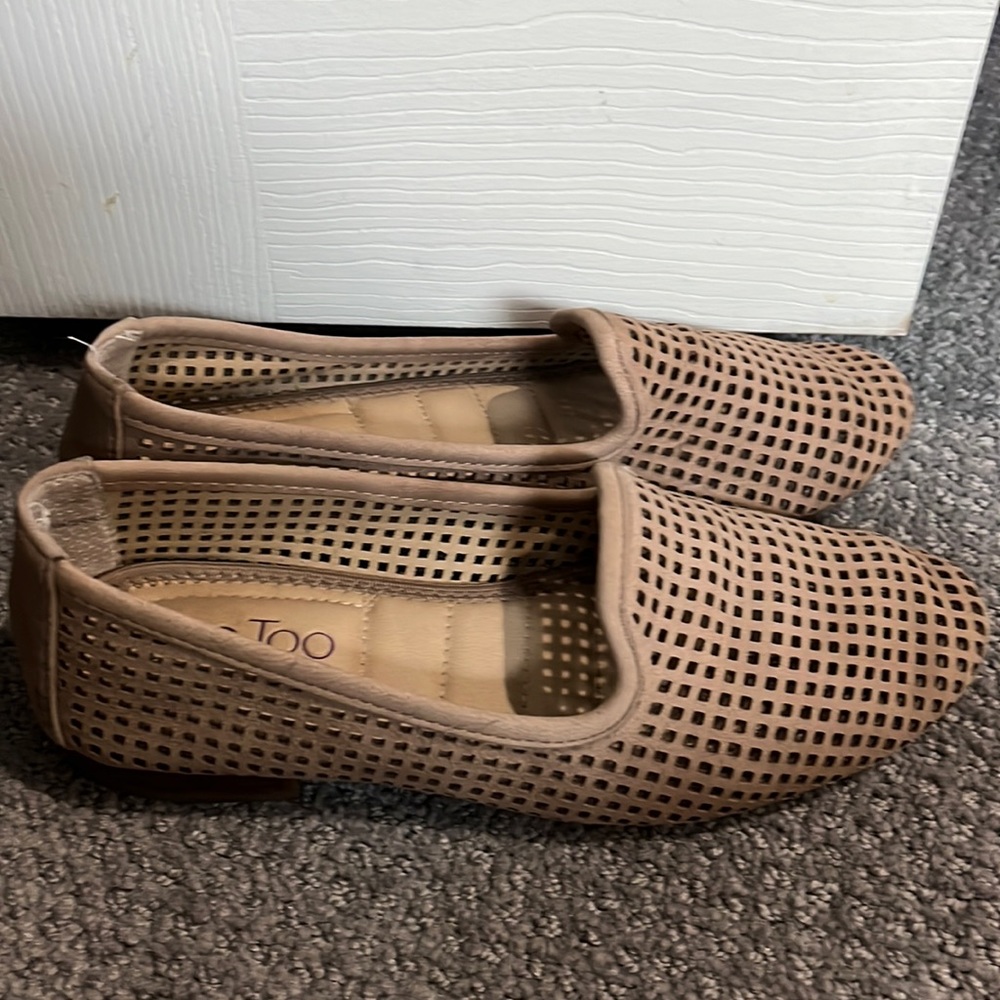 Leather loafers